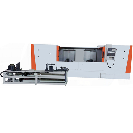 卧式数控双面钻孔机床